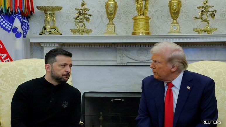 US-Ukraine Minerals Deal Is "Very Fair": Trump Tells Zelensky