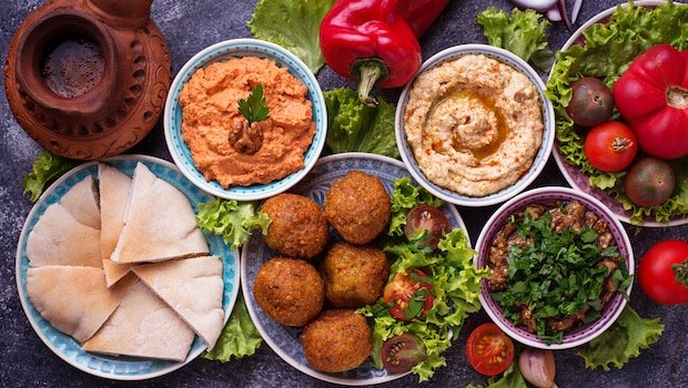 Middle Eastern cuisine uses plenty of spices and fresh herbs.